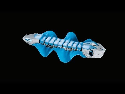 The Festo BionicFinWave, an autonomous underwater robot