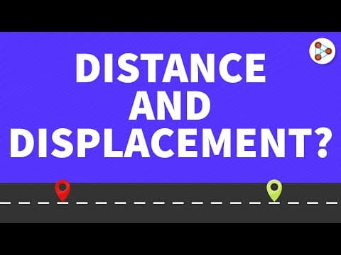 Distance and displacement? -  shorts