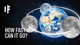 What If the Moon Orbited Earth Faster?