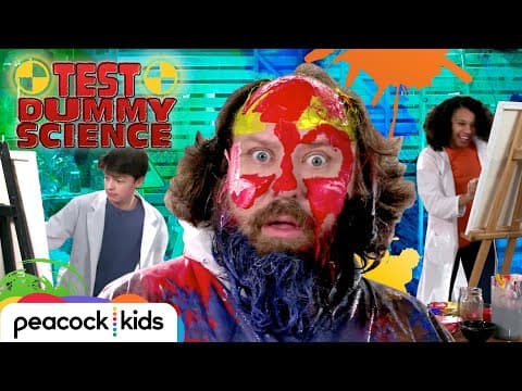 Color Science Human Canvas Experiment | TEST DUMMY SCIENCE