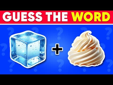 Guess The Word By Emojis 🤔 Emoji Quiz Challenge | Quiz Kingdom