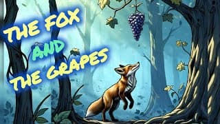 The Fox and Grapes - A Classic Moral Story for Kids | Short Story