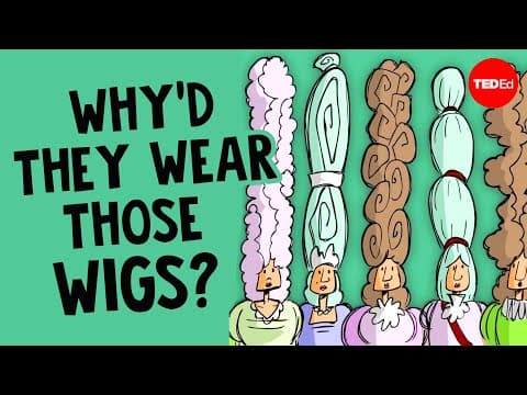 Why did people wear powdered wigs? - Stephanie Honchell Smith - YouTube