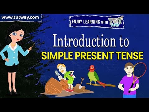 Simple Present Tense - Simple Present Tense Sentences - Learn Basic English Grammar