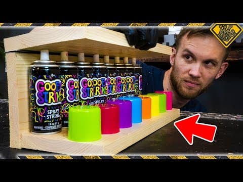 Shooting Over 1,000 FEET of Silly String at Once