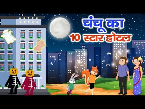 चंचू बन्दर का 10 Star Hotel |Panchtantra Stories