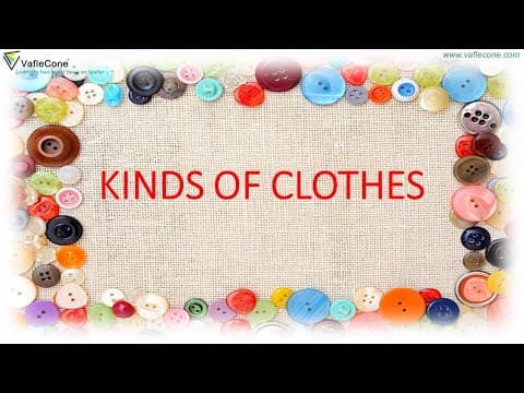 Kind of Clothes l Western clothes and Traditional clothes