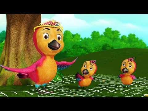 The Clever Birds Hindi Kahaniya | Hindi Stories for Children | Infobells