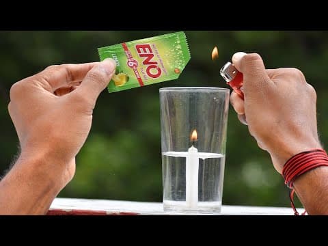 5 Amazing Candle Tricks - Science Experiment With Candle