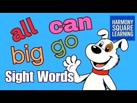 Sight Words for Beginning Reading-Kindergarten Sight Words Level 1-Beginning Reading Skills
