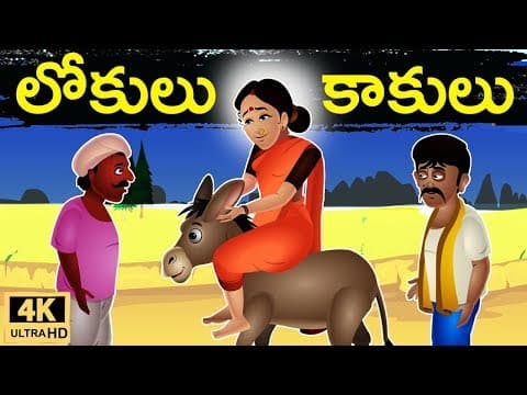 లోకులు కాకులు | Lokulu Kakulu | Telugu Moral Stories | Telugu Neethi Kathalu | Panchatantra Stories
