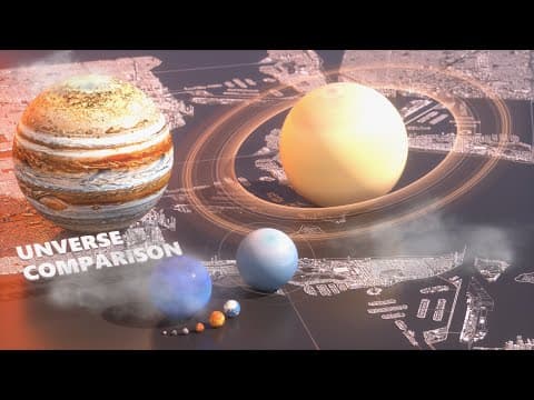 Crazy! Universe Size Comparison | 3D