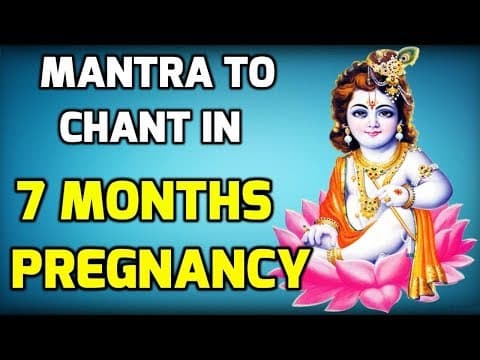 7th Month Pregnancy Garbha Raksha Stotram, 27 Times, Lyrics | Stotram for 27-30 Weeks Pregnant women