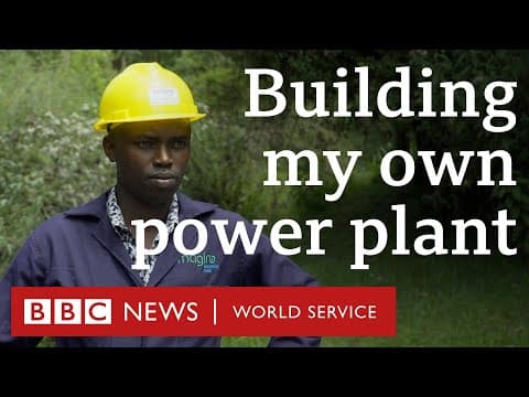 How did John Magiro build a mini-hydropower station for his neighbors?