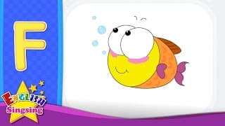 F Phonics - Letter F - Alphabet song | Learn phonics for kids