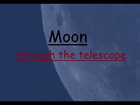 Daytime Moon through my telescope