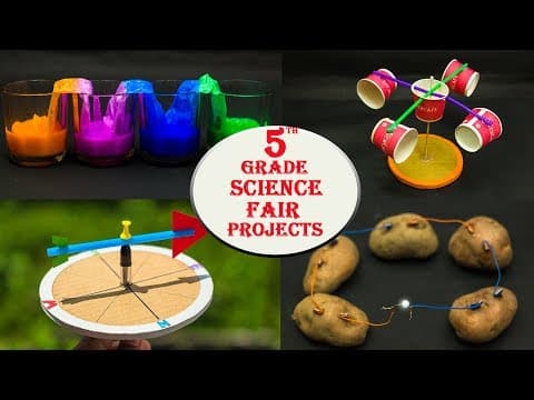 5th grade science fair projects