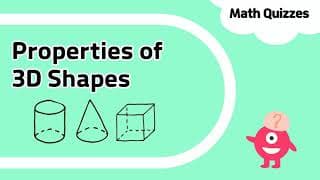 Three D Shapes | Faces,Edges, and Vertices | Geometry Quiz