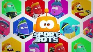 Sport Bots, Funny Cartoon for Kids