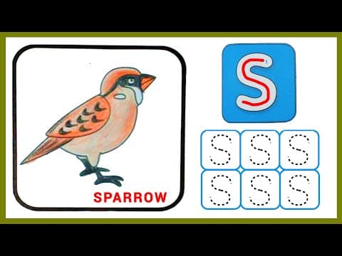 Tracing - tracing letter s - tracing letters for kids - practice writing letter s