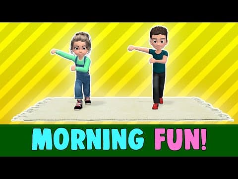 12 min kids exercise: morning fun (let s get active!)