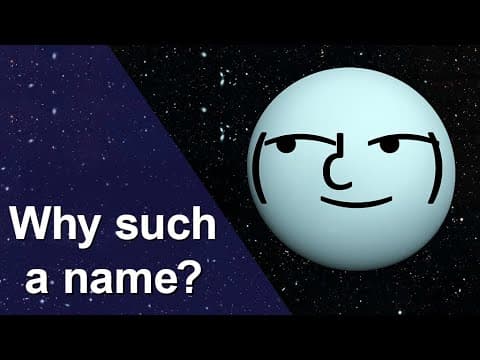 How did the planet Uranus get its name?