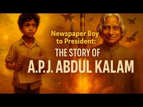 From Newspaper Boy to President - The Inspirational Life Story of Dr A P J Abdul Kalam