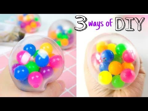 Making Jelly Balls without jelly - Testing Viral Fidget Toys Ideas - Making DNA Balls at Home