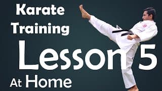 Karate for Beginners Lesson 5 in Hindi | Karate Training for Beginners at Home in Hindi