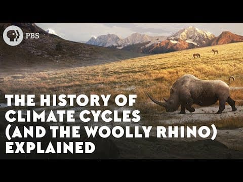 The History of Climate Cycles (and the Woolly Rhino) Explained - YouTube