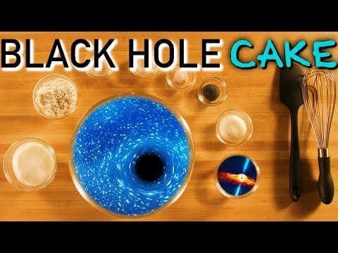 Black Hole Star Cake