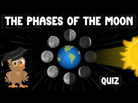 The Moon Phases Quiz for Kids | Can You Identify All the Phases of the Moon?