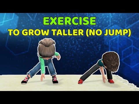15-MIN KIDS EXERCISE TO GROW TALLER (NO JUMP)