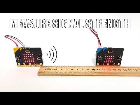 Measure Wireless Signal Strength with Micro:bit | Science Project - YouTube