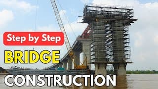 How Bridges are Built over Deep Water