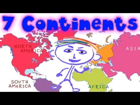 Geography explorer continents - interesting and educational videos for kids