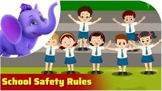 School Safety Rules | Safety Rule Songs | 4K | Appu Series