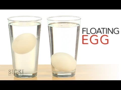 Floating Egg - Sick Science!