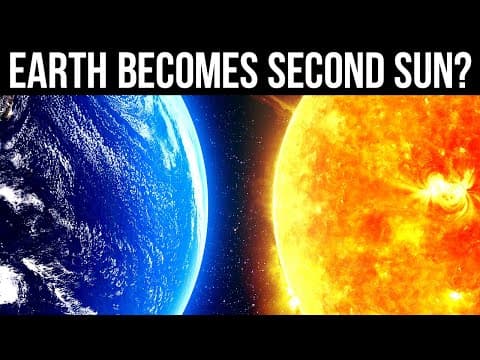 What If the Earth Became the Second Sun?