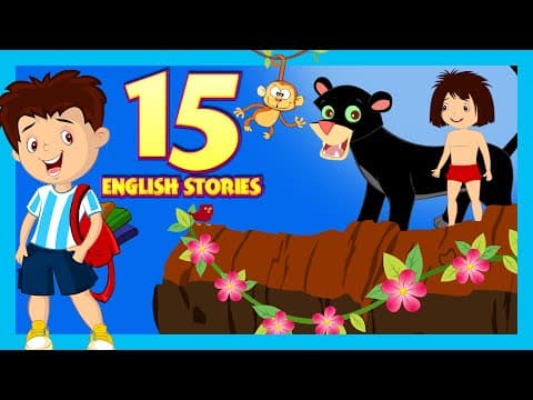English stories for kids - short story collection - 15 english short stories for children
