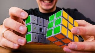 I REINVENTED RUBIKS CUBE|created on magnetic force