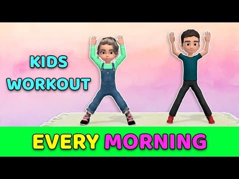 Do this every morning - simple workout for kids