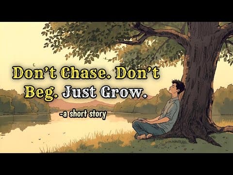 Stop Running After People | Dare to Let Go | A Short Story For You | Wordy Tales