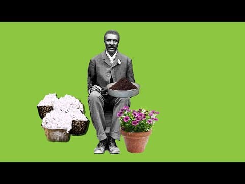 George Washington Carver - the first environmentalist!