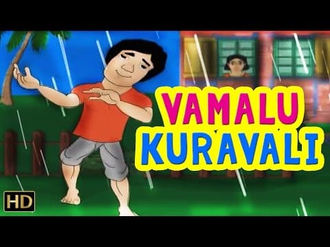 Top Telugu Rhymes - Vamalu Kuravali - Chinnari Chitti Patalu - Cartoon Nursery Rhymes for Kids