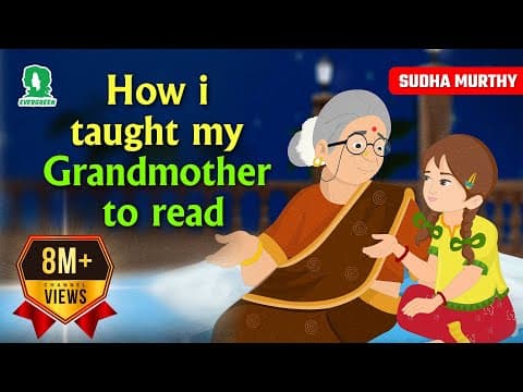 Sudha murthy - how i taught my grandmother to read