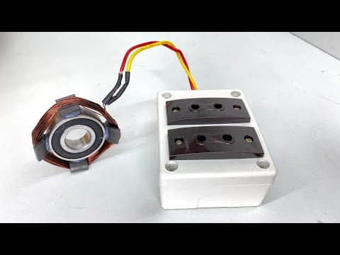 220 volt 1kw free energy homemade generator