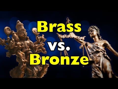Brass vs Bronze The Golden Confusion