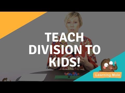 How to Teach Division for Kids - Learn Simple Division - Division for Kids - Learn to Divide