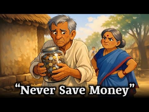 Never Save Money | A Grandfather’s Life Lesson | Motivational Story in English About Work & Wisdom
